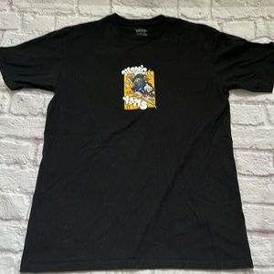 Vans classic fit magic wizard shirt black